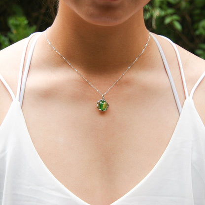 Planet Murano Aroma Necklace - Aurum Verdant | Energy & Healing | Diffuse on the go