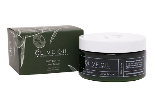 Body Butter, Olive Oil based ,Citrus Revival 250g