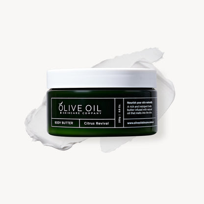 Body Butter, Olive Oil based ,Citrus Revival 250g