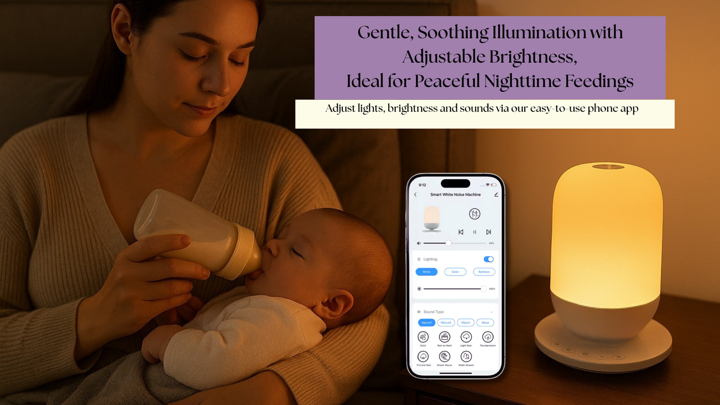 Cuddle & Calm Co- White Noise Machine