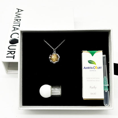 Planet Murano Aroma Necklace - Nebula Nova | Energy & Healing | Diffuse on the go | Gift for her
